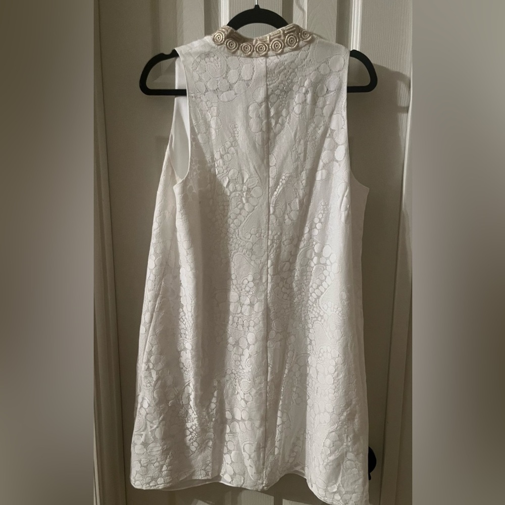 Lilly Pulitzer White and Gold Dress - Picture 5 of 5